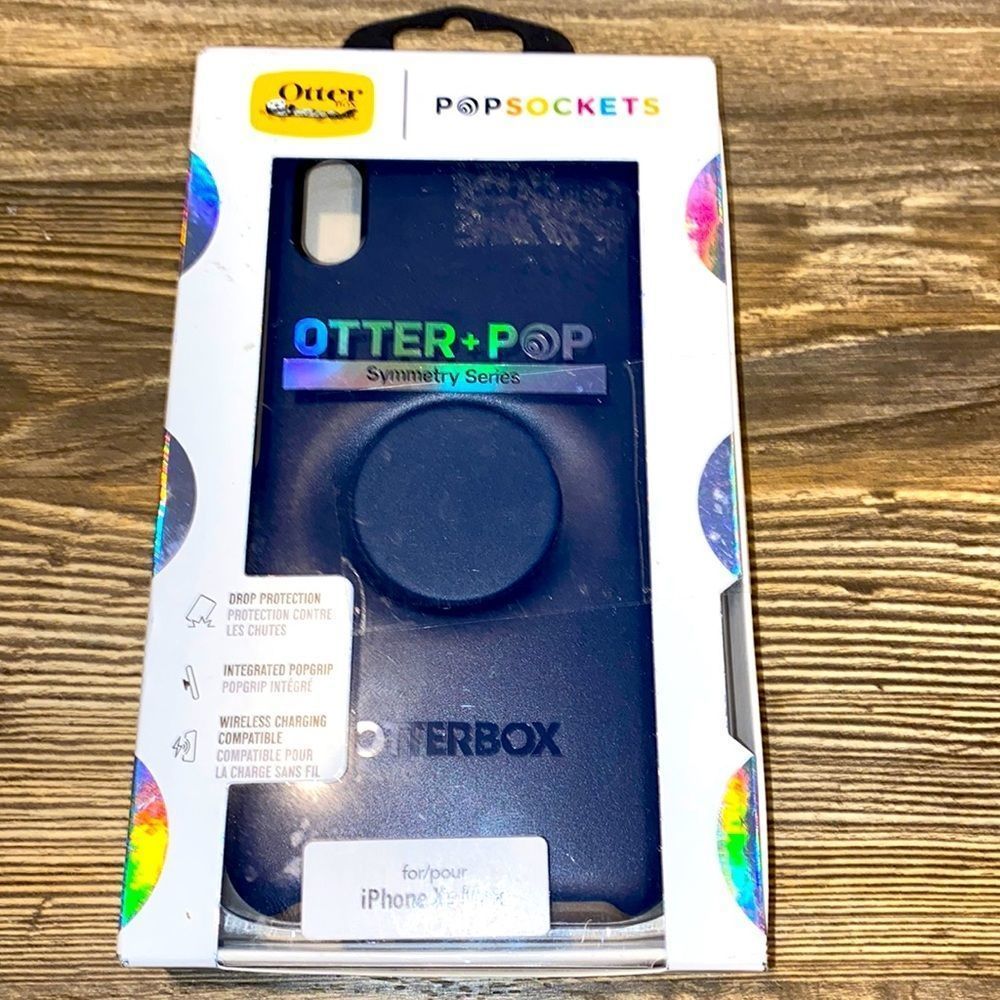 Otterbox 77-61813 Symmetry Series iPhone Xs Max Blue. New